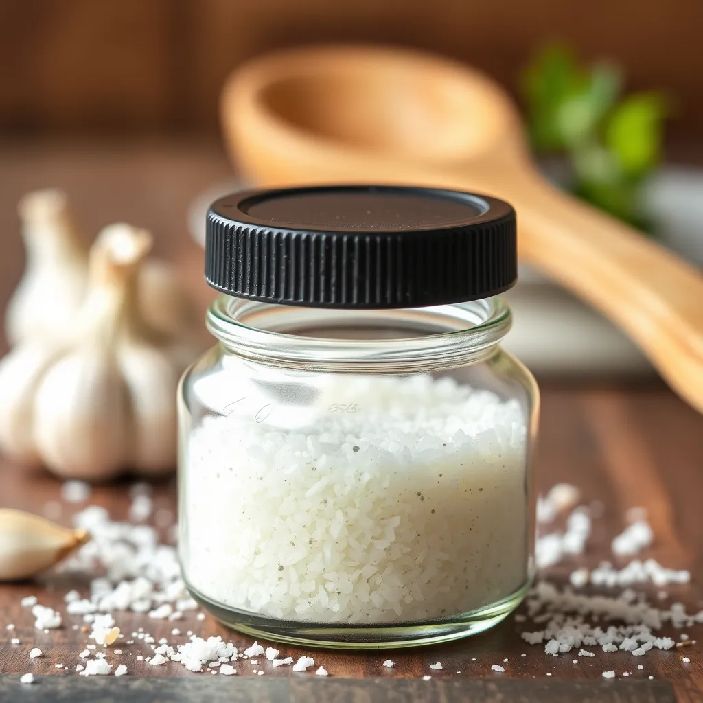 Sól czosnkowa – uniwersalna przyprawa do wielu dań