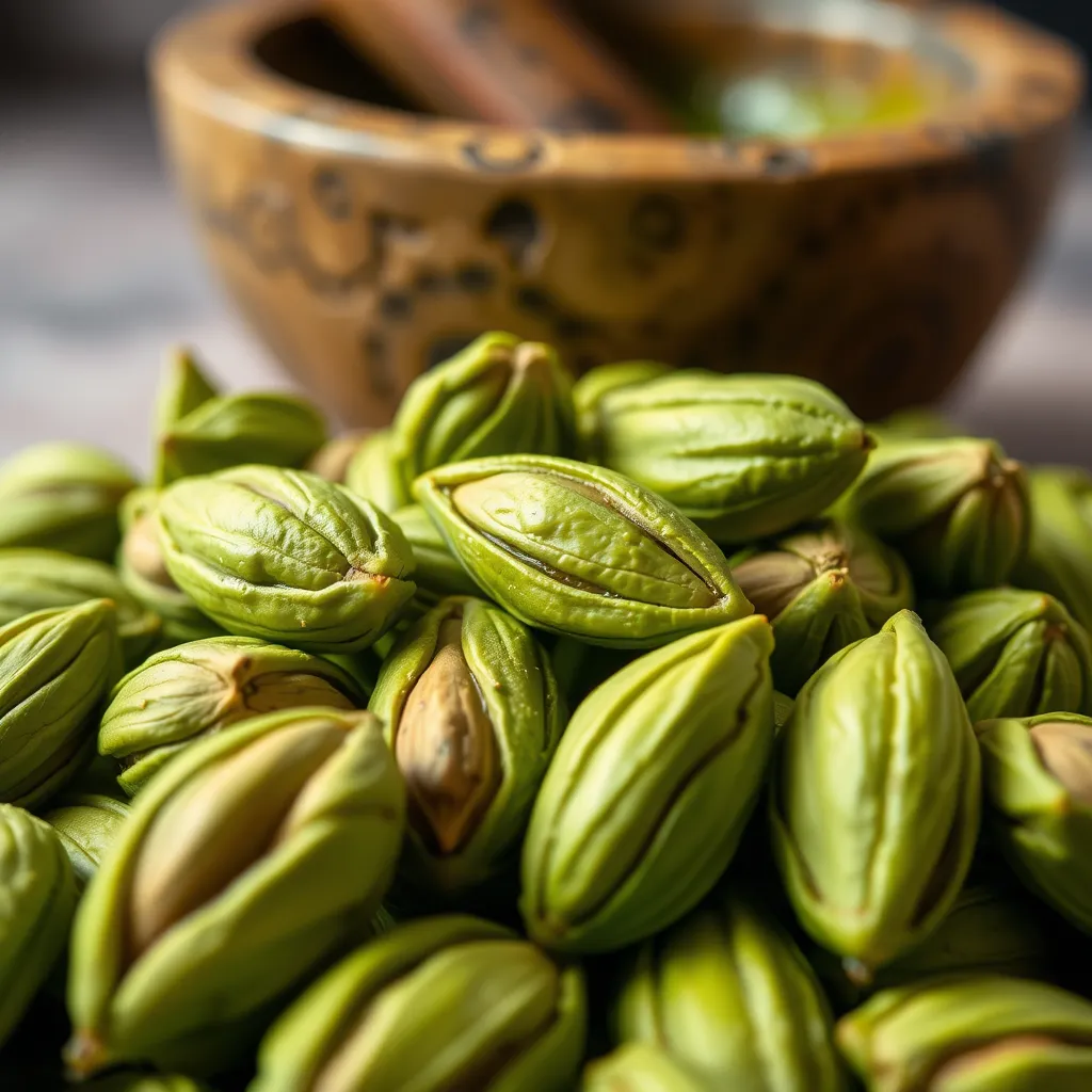 Kardamon w ziarnach – jak wydobyć jego intensywny aromat?