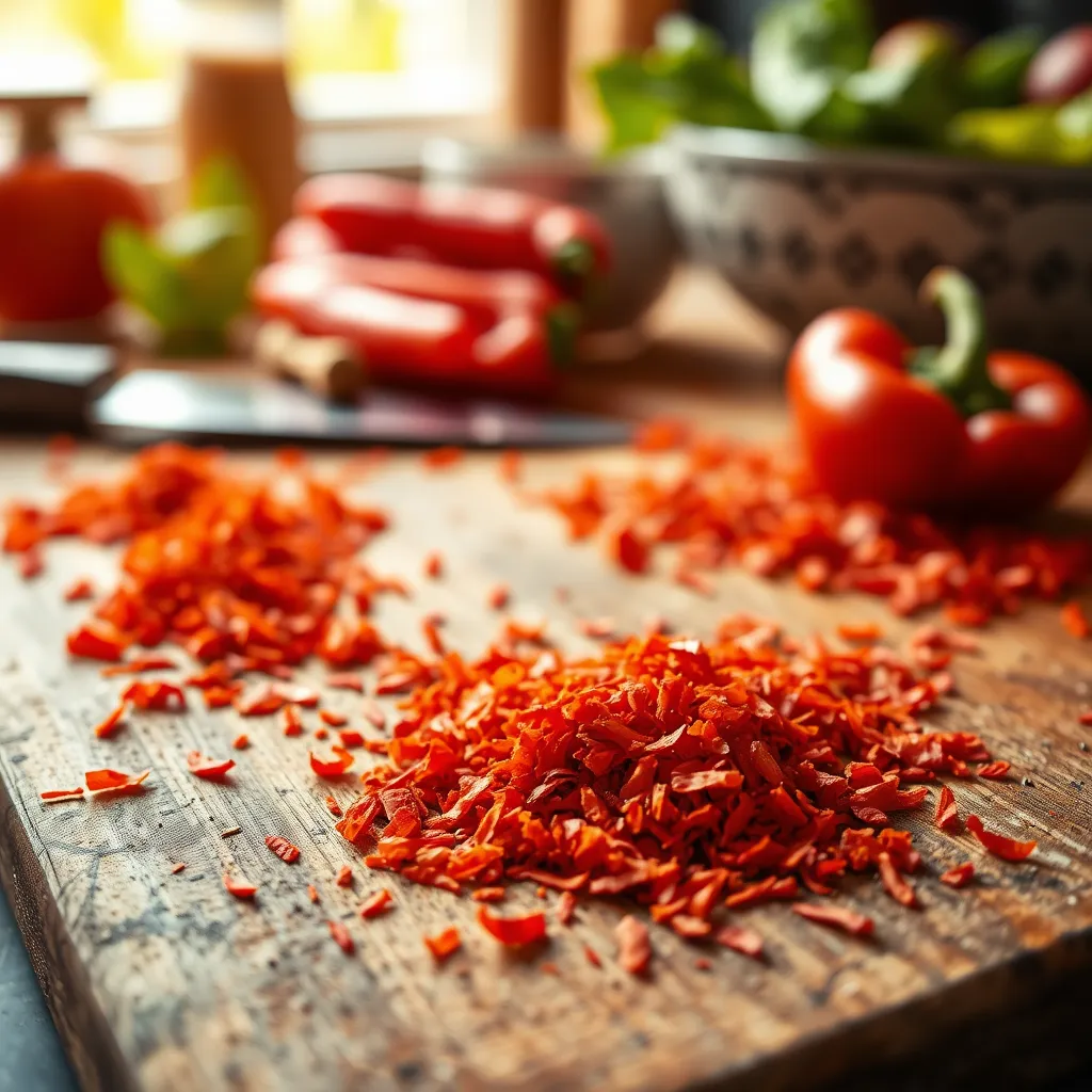 Płatki czerwonej papryki – jak podkręcić smak potraw?