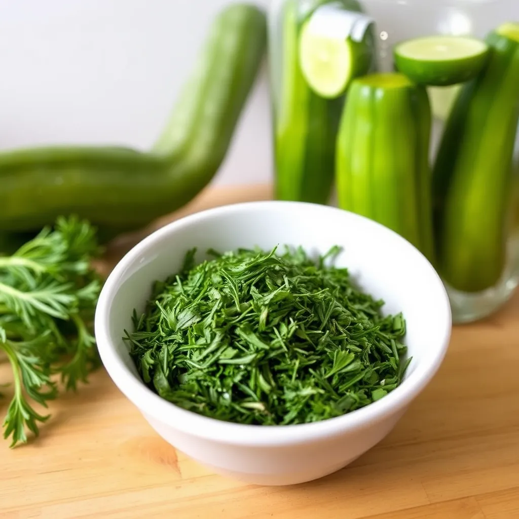 Suszony koper do kiszenia ogórków – jak go używać?