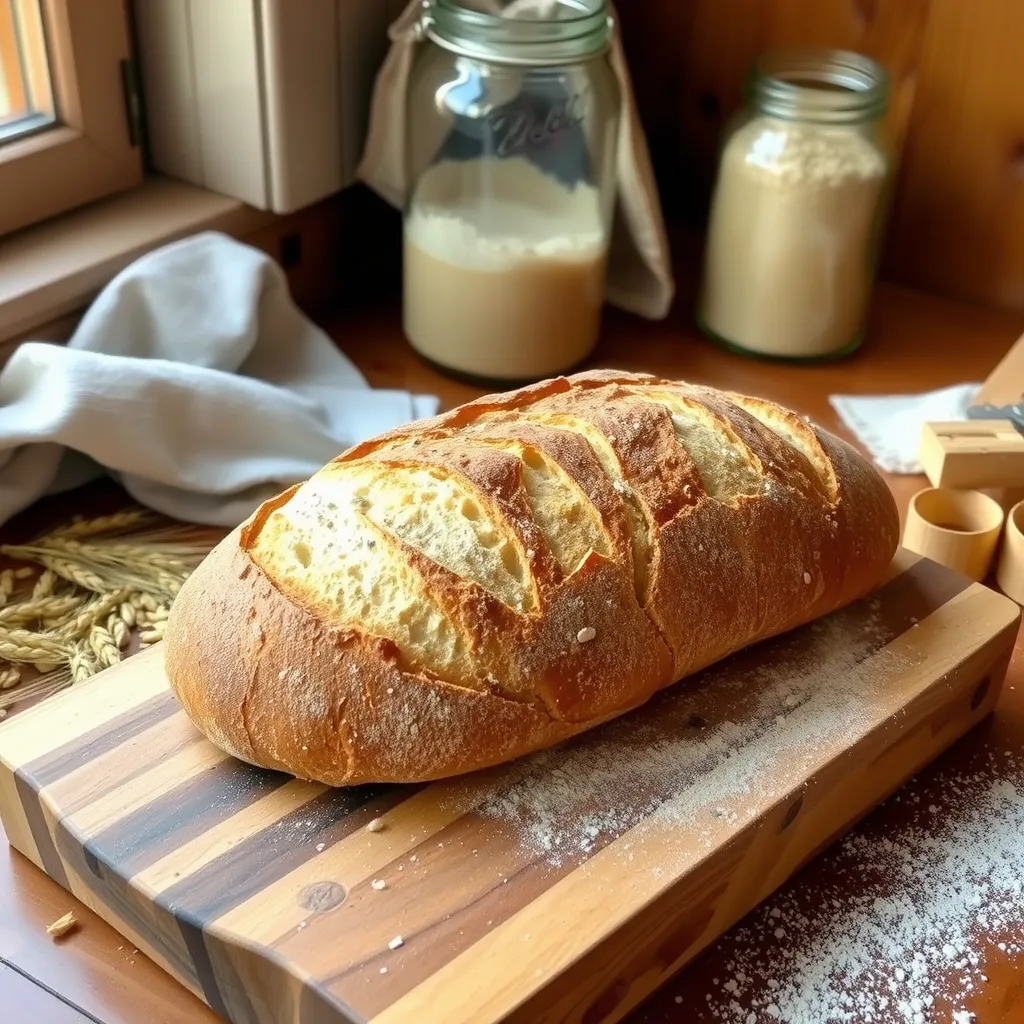 Domowy chleb na zakwasie – prosty przepis dla początkujących