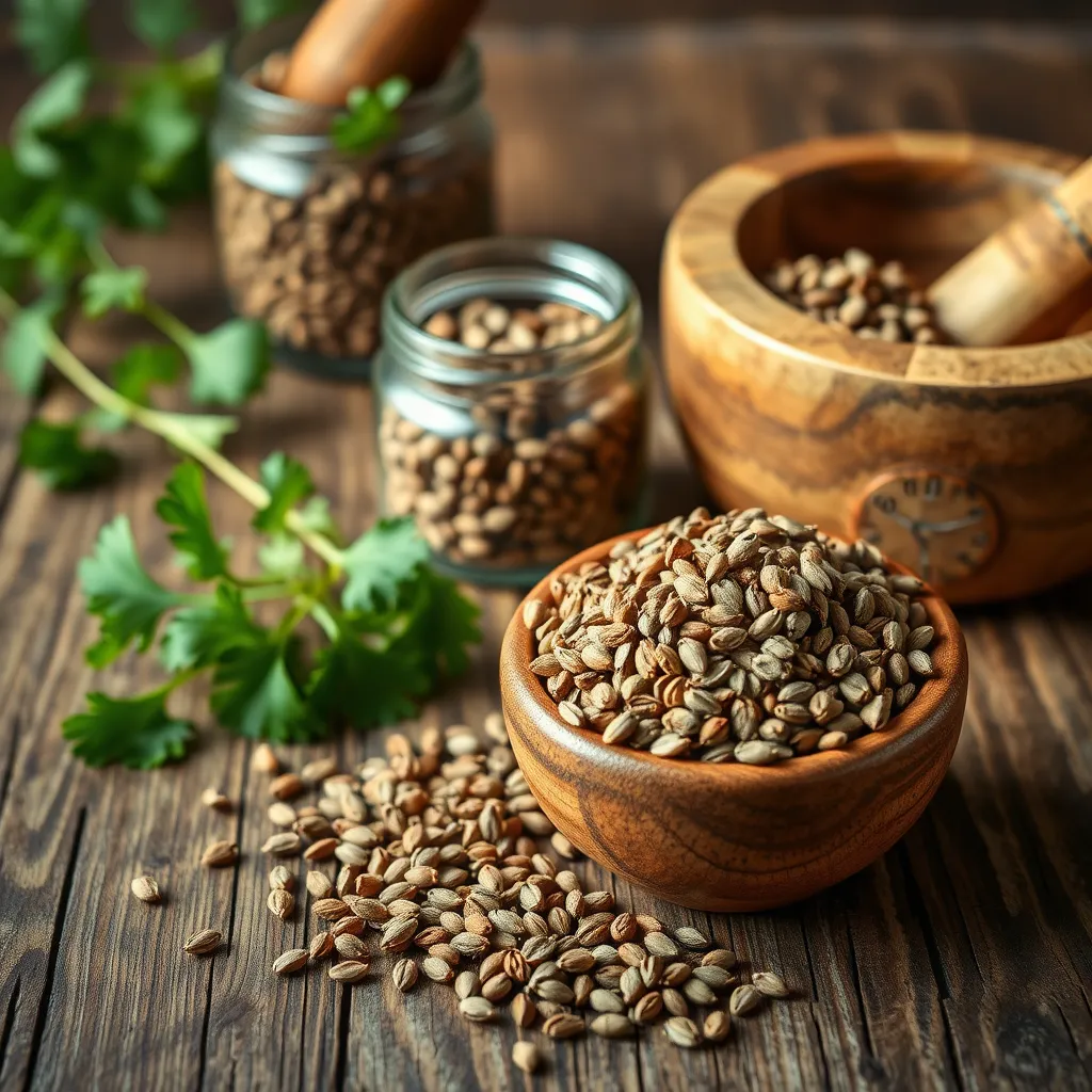 Kolendra suszona – jak wydobyć jej pełnię smaku?