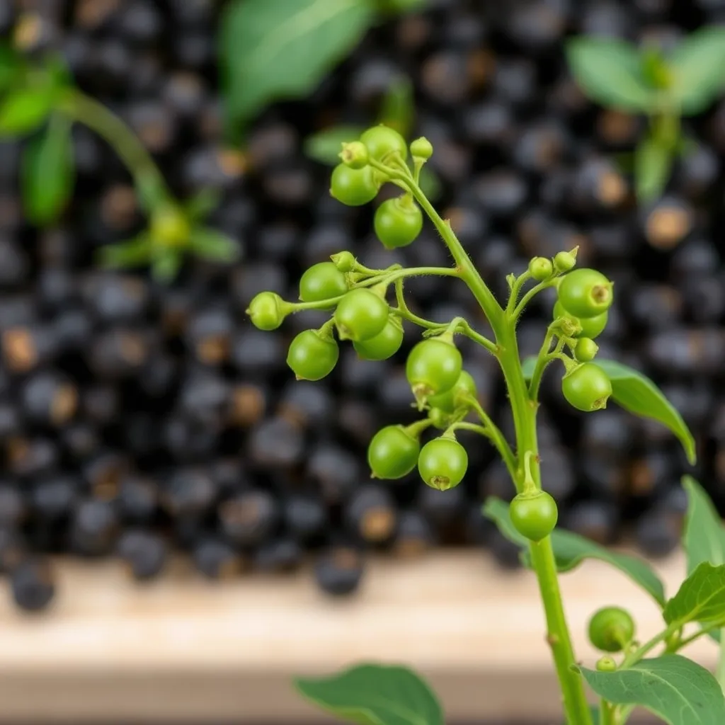 Pieprz zielony – delikatniejsza alternatywa dla klasycznego pieprzu